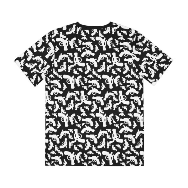 Printed Black Tee - Image 2