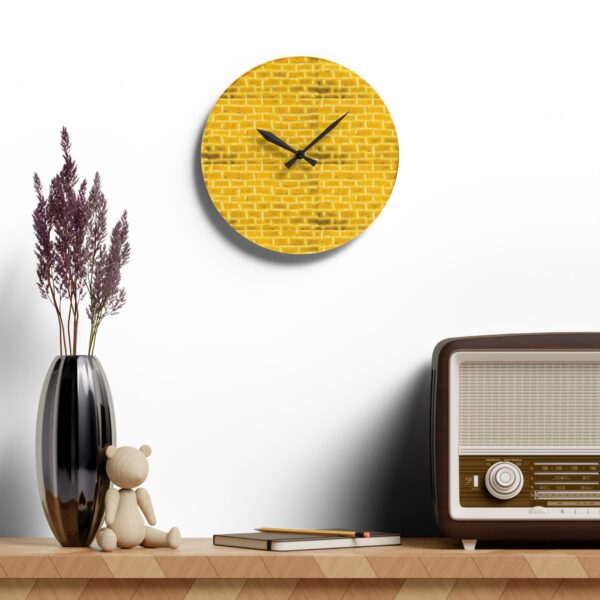 Yellow Brick Clock - Image 8