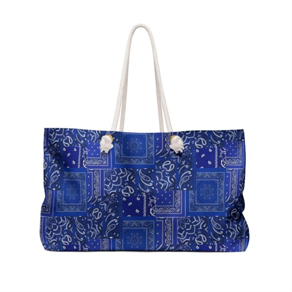 Blue Overnite Bag - Image 2