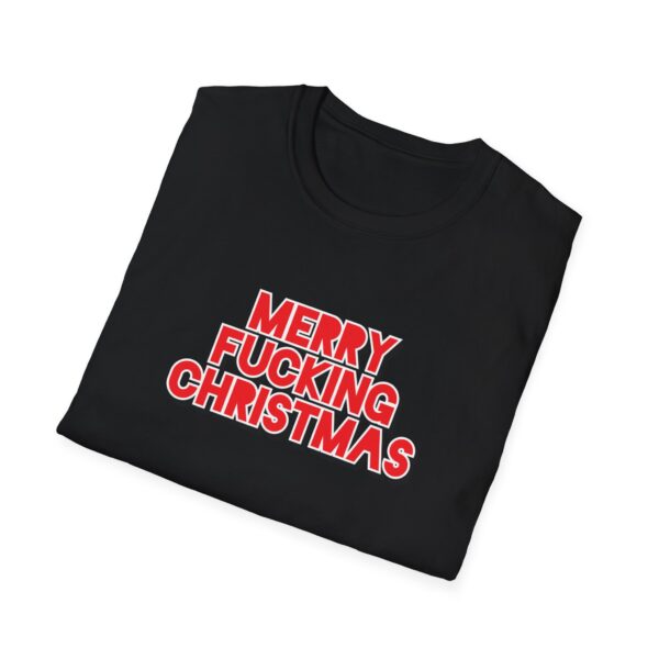 Merry Fcking Christmas Holiday Tee - Image 2