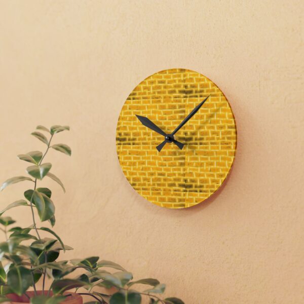 Yellow Brick Clock - Image 3