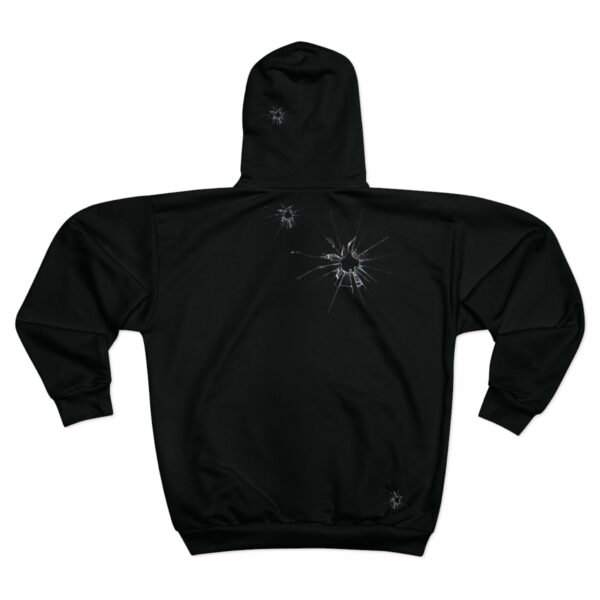 Black Broke Hoodie - Image 2