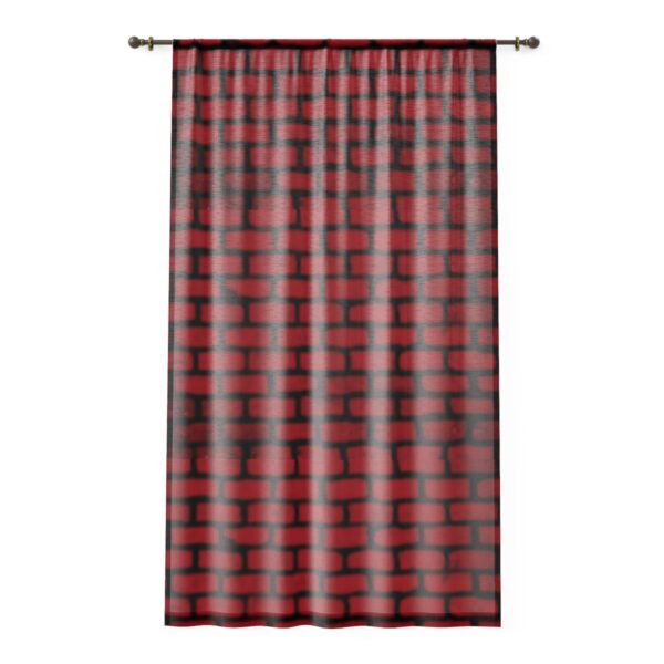 Sheer Curtain Panel - Image 2