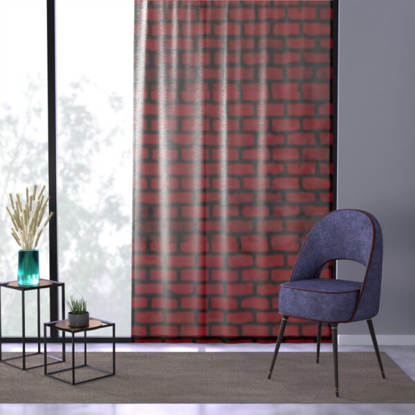 Sheer Curtain Panel - Image 3