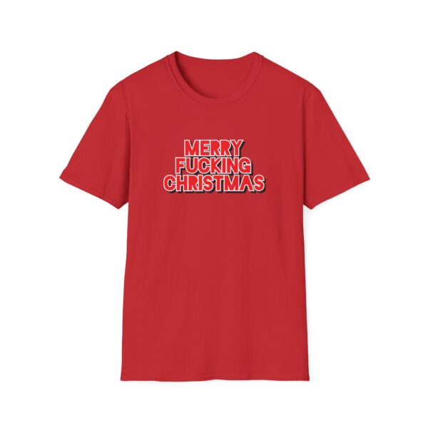 Merry Fcking Christmas Holiday Tee - Image 7