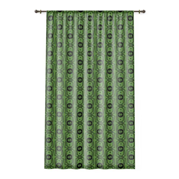 Sheer Curtain Panel - Image 2