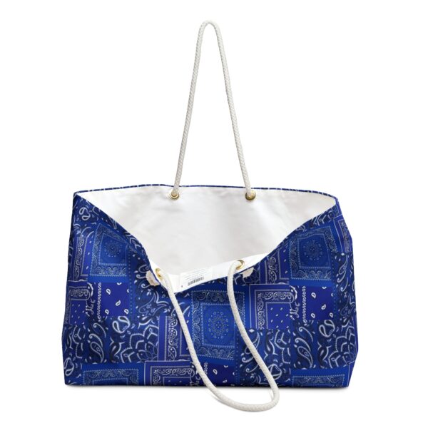 Blue Overnite Bag - Image 3