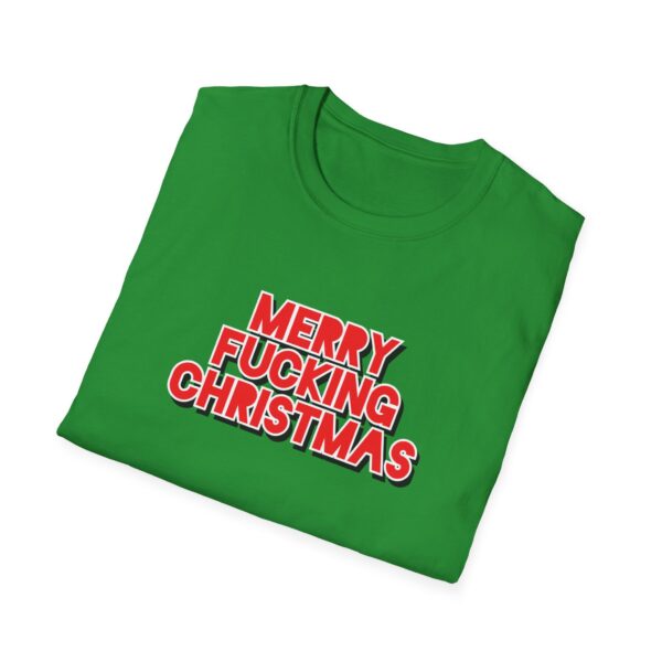 Merry Fcking Christmas Holiday Tee - Image 6